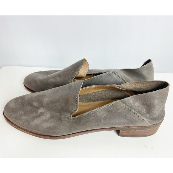 Lucky Brand Shoes - Lucky Brand Womens Cahill Leather Loafer Slip On Shoes 9
